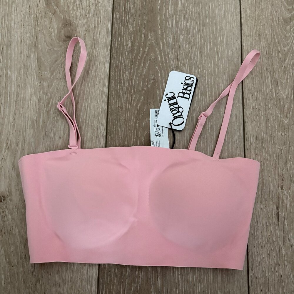 Organic Basics Bare Bandeau Bralette — Size S | NWT